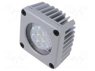 Lamp: machine light; 8.5W; 60000h; 65°; 5000K; -10÷50°C; IP67; 24VDC LED2WORK