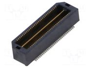 Connector: PCB to PCB; socket; male; PIN: 60; QTH; vertical; 2A; SMT SAMTEC
