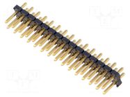 Connector: pin strips; pin header; male; PIN: 15; straight; THT SAMTEC