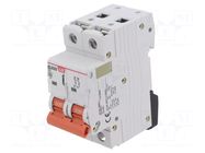 Circuit breaker; 230/400VAC; Inom: 3A; Poles: 2; Charact: C; 6kA LS ELECTRIC