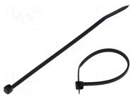 Cable tie; L: 71mm; W: 1.8mm; black; polyamide; 36N; Ømax: 15mm PANDUIT