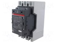 Contactor: 3-pole; NO x3; Auxiliary contacts: NC + NO; 190A; AF ABB
