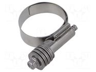 Worm gear clamp; walk-in coolers; W: 16mm; Clamping: 32÷54mm; W3 MPC INDUSTRIES