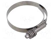 Worm gear clamp; walk-in coolers; W: 16mm; Clamping: 83÷105mm MPC INDUSTRIES