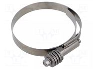 Worm gear clamp; walk-in coolers; W: 16mm; Clamping: 83÷105mm MPC INDUSTRIES