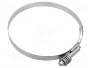 Worm gear clamp; walk-in coolers; W: 16mm; Clamping: 159÷181mm MPC INDUSTRIES
