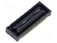 Connector: PCB to PCB; socket; female; PIN: 60; QSH; vertical; 2A SAMTEC