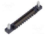 Connector: PCB to PCB; socket; male; PIN: 80; SEAM; straight; 2.7A SAMTEC