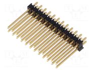 Connector: pin strips; pin header; male; PIN: 24; straight; THT SAMTEC