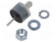 Diode: rectifying; 800V; 80A; cathode to stud; DO203AB,DO5; 1.4V VISHAY