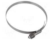 Worm gear clamp; walk-in coolers; W: 16mm; Clamping: 184÷206mm MPC INDUSTRIES