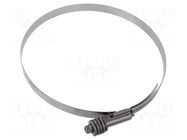 Worm gear clamp; walk-in coolers; W: 16mm; Clamping: 179÷219mm MPC INDUSTRIES