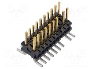 Connector: PCB to PCB; socket; male; PIN: 20; FTR; vertical; SMT SAMTEC