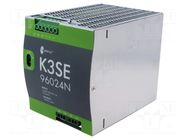 Power supply: switching; for DIN rail; 960W; 24VDC; 40A; IP20; K3SE BREVE TUFVASSONS
