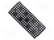 Electronic components tray; ESD; 10x10x1.4mm; black; 150°C; LQFP ANTISTAT