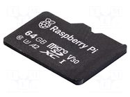 Accessories: microSDcard; Data storage device: microSD RASPBERRY PI