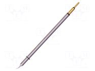 Tip; elongated,bent conical; 0.1x4.5mm; 413°C; SmartHeat® METCAL