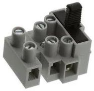 TERMINAL BLOCK, FUSED, 3POS