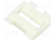 Moulding clip; 10pcs; Mercedes; OEM: 19885081; polyamide; natural ROMIX