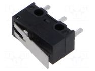 Microswitch SNAP ACTION; 0.1A/125VAC; 0.1A/30VDC; SPDT; -25÷85°C TE Connectivity