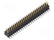 Connector: pin strips; socket; male; PIN: 50; straight; THT; 1.27mm SAMTEC