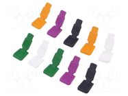 Markers; mix colours; 10pcs; for pliers KNIPEX