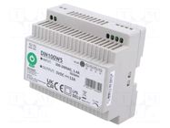 Power supply: switching; for DIN rail; 60W; 5VDC; 12A; 180÷264VAC POS