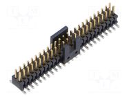 Connector: pin strips; socket; male; PIN: 50; vertical; SMT; 1.27mm SAMTEC