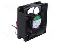 Fan: DC; axial; 24VDC; 80x80x25mm; 96.84m3/h; 44dBA; ball; 8.89mmH2O SUNON