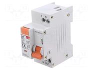 RCBO breaker; Inom: 6A; Ires: 30mA; Poles: 1+N; 230/400VAC; IP20 LS ELECTRIC