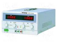 Power supply: laboratory; single-channel,linear; 0÷30VDC; 0÷6A GW INSTEK
