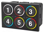 Keypad: plastic; LED; 6N; -40÷85°C; Body dim: 86.7x57.8x37.5mm; 09 EAO
