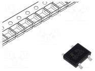 Bridge rectifier: single-phase; Urmax: 100V; If: 1A; Ifsm: 30A; SMT DC COMPONENTS