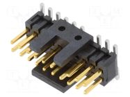 Connector: pin strips; socket; male; PIN: 20; vertical; SMT; 1.27mm SAMTEC
