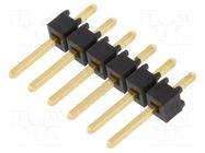 Connector: pin strips; pin header; male; PIN: 6; straight; THT; 1x6 SAMTEC