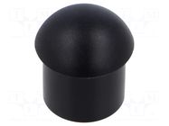 Stopper; polyamide; black; Entrelec; Ø: 16.4mm; Size: 20; L: 14.5mm TE Connectivity