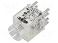 Contact block; -30÷70°C; IP00; Contacts: NC x2 + NO x2; 6mm SCHLEGEL