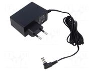Power supply: switching; mains,plug-in; 12VDC; 2A; 24W; 86.5% ESPE