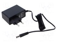 Power supply: switching; mains,plug-in; 15VDC; 1.6A; 24W; 86.5% ESPE