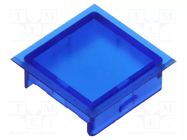 Actuator lens; blue SCHLEGEL