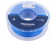 Filament: PLA; 1.75mm; blue; 210÷240°C; 1kg; High Speed GEMBIRD