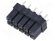 Connector: PCB to PCB; socket; female; PIN: 10; POWERMATE; straight SAMTEC