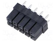 Connector: PCB to PCB; socket; female; PIN: 10; POWERMATE; straight SAMTEC