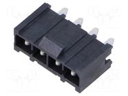 Connector: PCB-cable/PCB; socket; male; PIN: 4; POWERMATE; straight SAMTEC