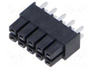 Connector: PCB to PCB; socket; female; PIN: 10; miniMATE; straight SAMTEC