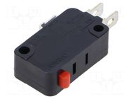 Microswitch SNAP ACTION; 0.1A/30VDC; without lever; SPDT; Pos: 2 OMRON Electronic Components