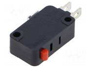 Microswitch SNAP ACTION; 0.1A/30VDC; without lever; SPDT; Pos: 2 OMRON Electronic Components