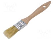 Brush; flat; universal; 1" SOLID TOOLS