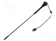 Antenna; car top,automotive; 0.4m; AM,FM; universal,kit; 0.18m MTA