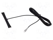 Antenna; inner; GSM,UMTS; FME; socket; 5m; on the window ACV